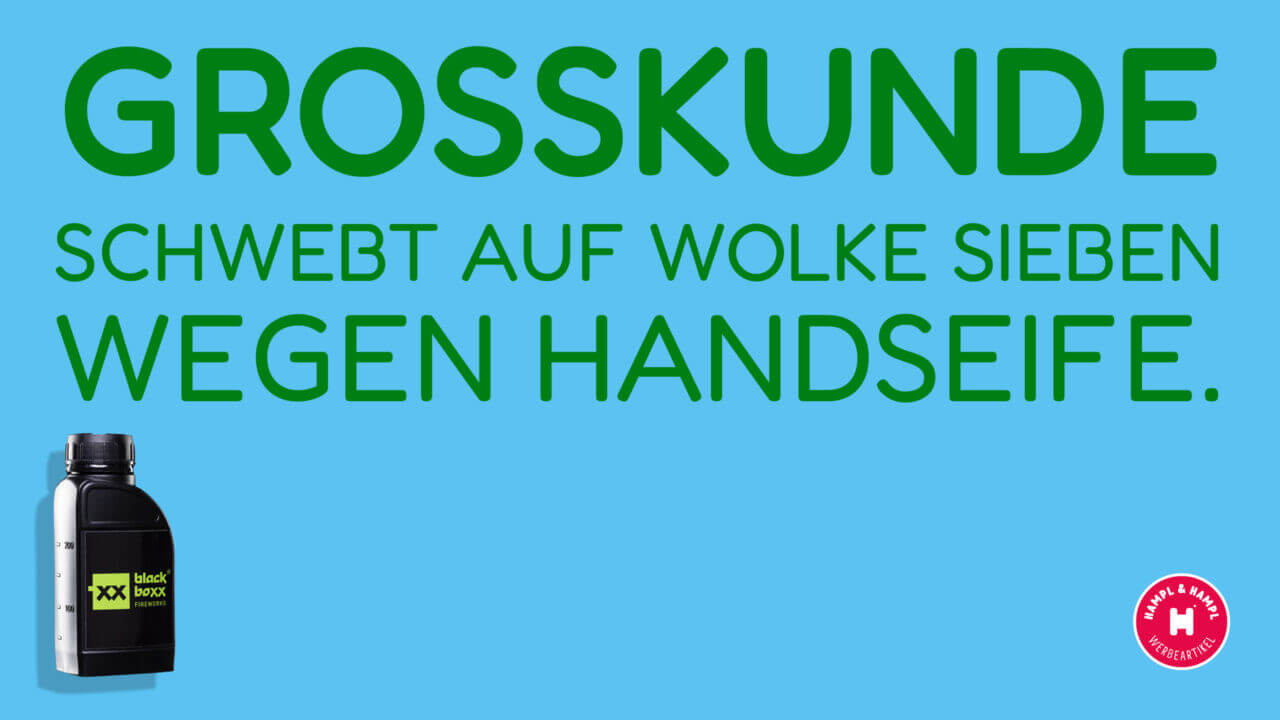 Werbeartikel-Projekt: Blackboxx Firework GmbH