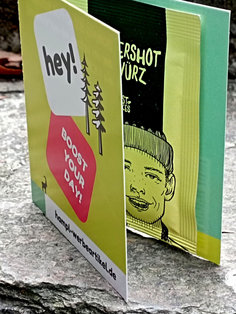 Werbeartikel "Gipfelstürmer" – Ingwershots